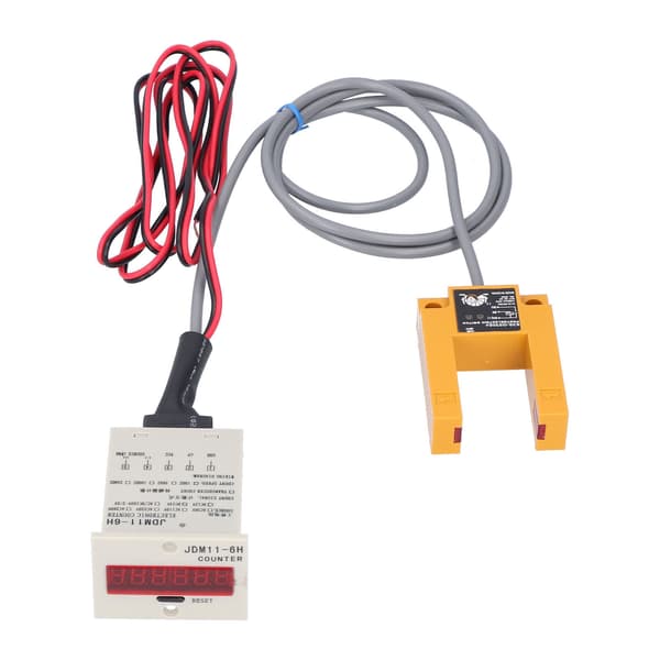 BERM Digital Display Tæller Elektronisk Industriel Sensor Automatisk Induktion BEM‑6H‑30E4‑CTDC12-24V