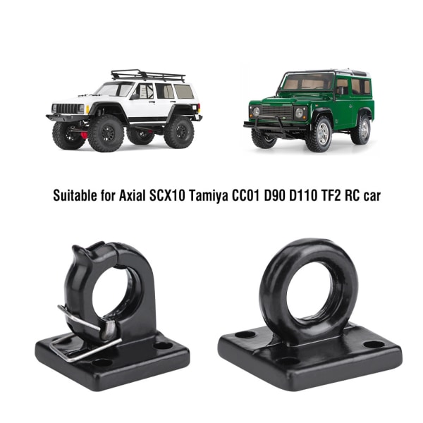 Simuleringssläp draglås set för Axial SCX10 TAMIYA CC01 D90 D110 TF2 RC-bil