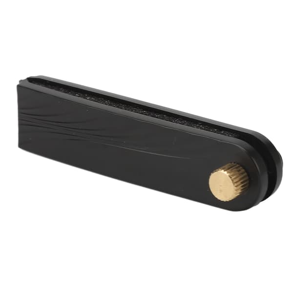 Gitarstrengdemper Støyfjerner i aluminiumslegering Akustisk gitar lyddemper for hjemmemusikkstudio
