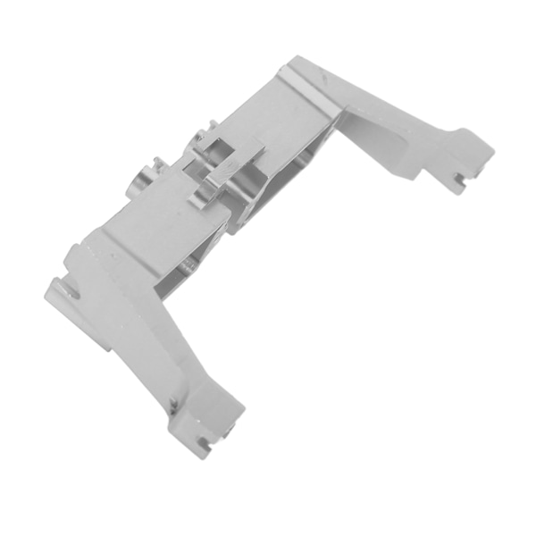 Differential Lock Servo Mount Bracket i aluminiumlegering RC styreservo-montering og skruer til 1/10 RC bil sølv