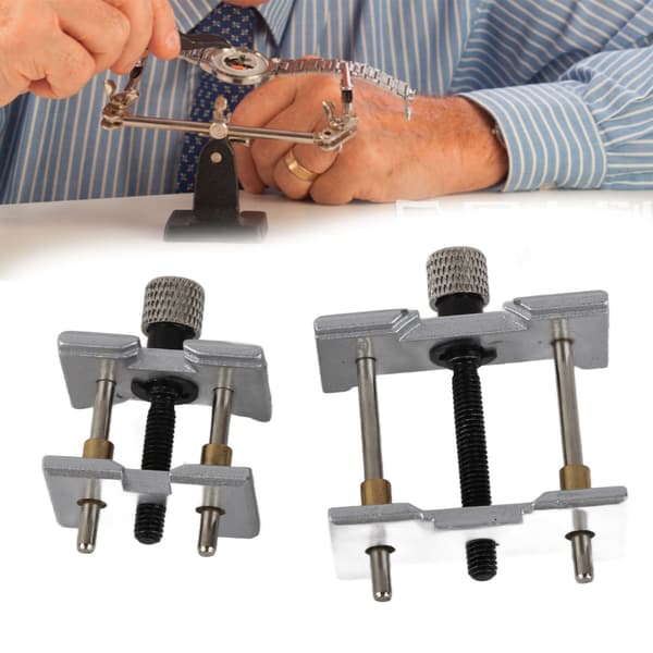 Ur Værk Holder Legering Fast Base Case Clamp Åbningsholder Urmagerværktøj til NO.4039‑B
