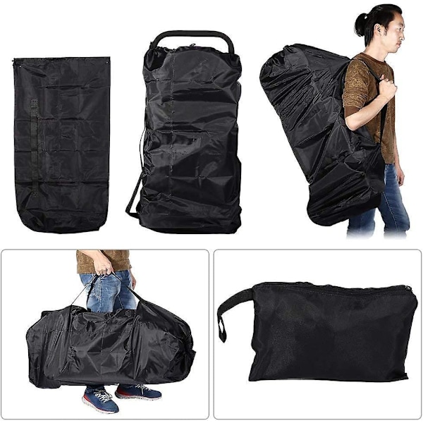 Universal Babyvogn Cover Bærepose Pram Rejsetaske Cover Spædbarn Børn Bærbar Stor Pram Vogn Flyopbevaringstaske Check Holder