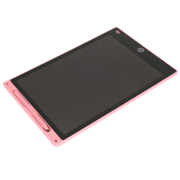 LCD-skrivetablet 12 tommer øjenbeskyttelse strålingsfri miljøvenlig holdbar trykfølsom lys farve doodle boardPink