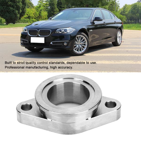 SS304 Rostfritt Stål 1.5in 2 Bult till MVS VBand Wastegate Adapter Fläns