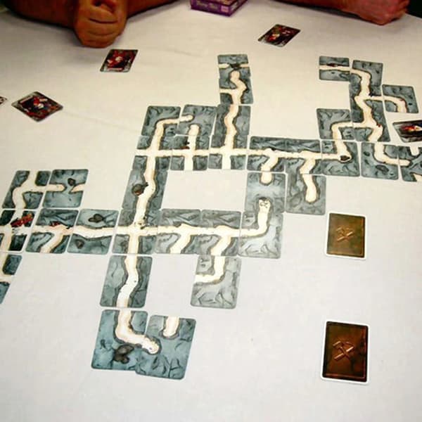 Saboteur Brädspel Version 1 + 2 Dvärg Guldgruva Kortspel Roligt Saboteur Duell Brädspel