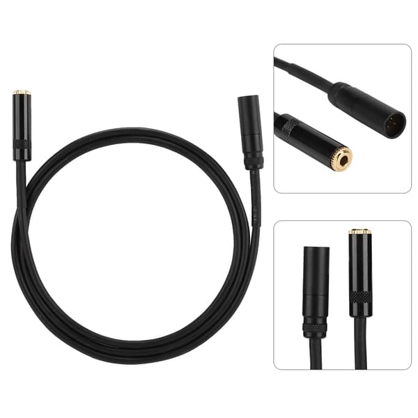 3,5 mm hun til Mini XLR han tovejs lydkabeladapter til kamerafotoudstyr (1m)