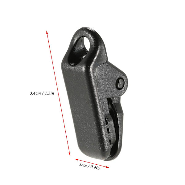10 kpl pidike Markiisikiinnikkeet Snap Ripustimet Teltta Camping Survival Tighten Tool Telttatarvike