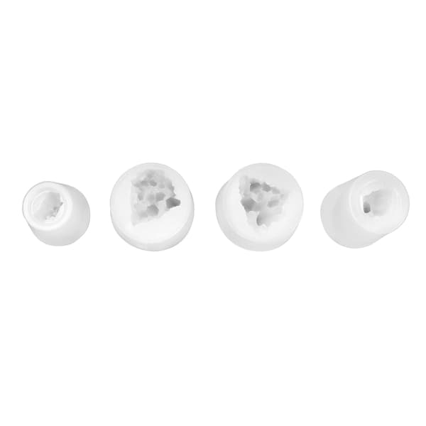 4 stk. silikoneforme stenhaveformer epoxyharpiks dråbelim DIY dekorationsforme