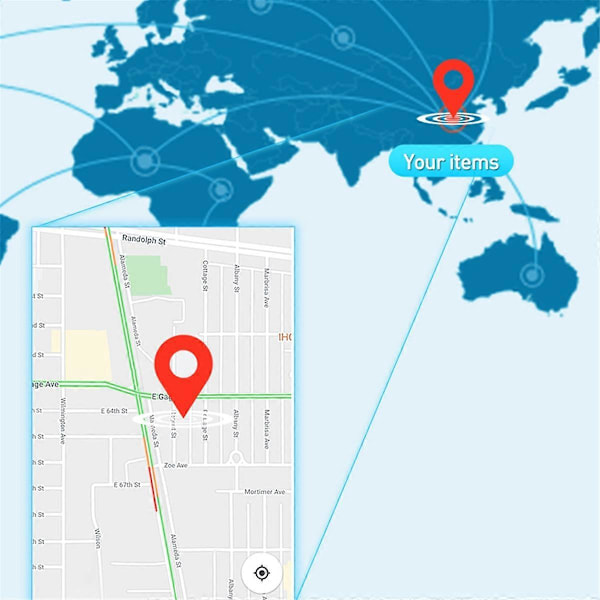 GPS-lokalisator 4G Auto-lokalisator för multi-scenario äldre/barn