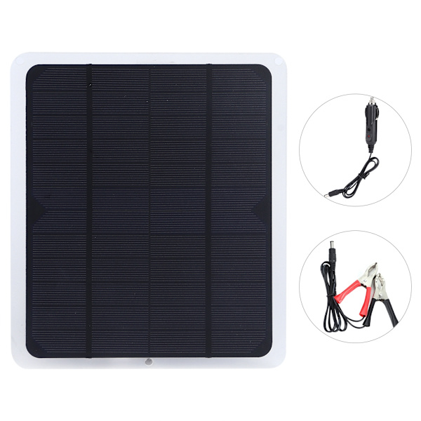 10W monokristallin kisel solpanel batteripanel solcellspaneler för USB liten fläkt