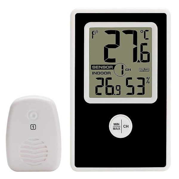 Digital Max Min Växthustermometer - Övervaka Maximala och Minimala Temperaturer för Användning i Trädgårds-Växthus eller Hem