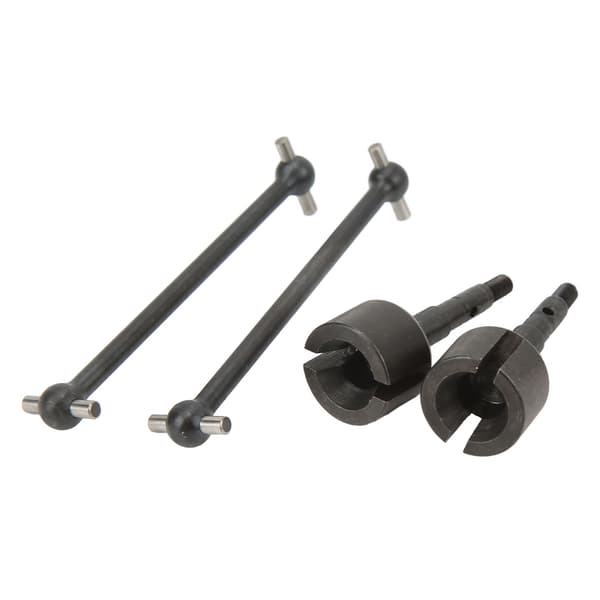 1 par RC bageste drivaksel CVD stål RC bageste drivaksel til ARRMA til Granite og andre 1/10 RC biler sort