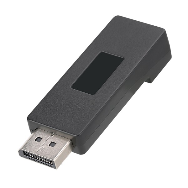 1080P høypur oksygenfri kobber svart PBS skall DP hann til HDMI hunn adapter