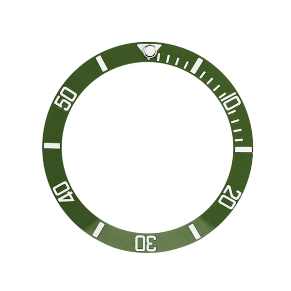 Klocka Armbandsur Aluminium Material Loop Bezel Insert Ring Ersättningsdel (Grön)