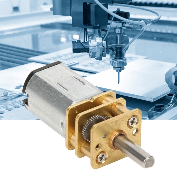 Laadukas vaihdemoottorin nopeuden alennus metallivaihteistolla GA12-N20 DC 3V 15-1000RPM60RPM