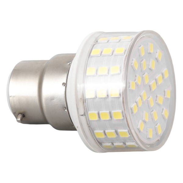 B22 LED Majslampe ABS 10W 1000LM Flimmerfri Energibesparende Lys til Loftbordskab AC 85‑265V Hvidt Lys