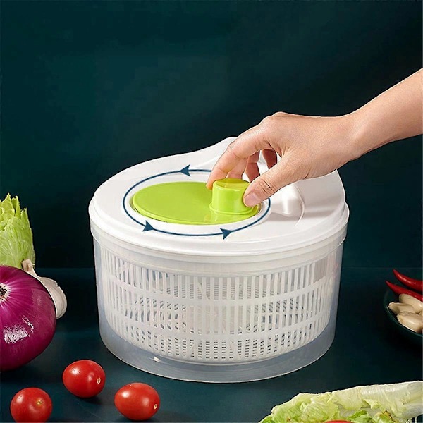 Husholdnings grøntsagsdehydrator, manuel vand salatslynge