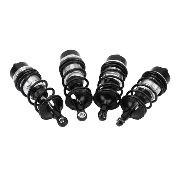 RC Forreste Bageste Støddæmper Aluminiumlegering Høj Elastisk Fjeder RC Stødabsorberende Del til ARRMA 1/7 Sort