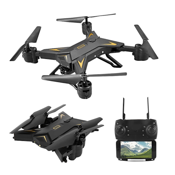 Ky601s taittuva nelikopteri pitkällä kestävyydellä korkeudenpidolla kauko-ohjattava drone