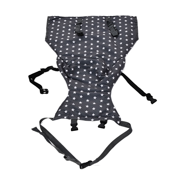Bærbar Babystol Slidstyrke Holdbar Elasticitet Polyester Babystol MadningsbælteGrå Stjerne