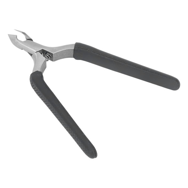 Professionell nagelbandstrimmer i rostfritt stål Dead Skin Remover Inline fjäderhalkbeständig nagelbandstrimmer Svart