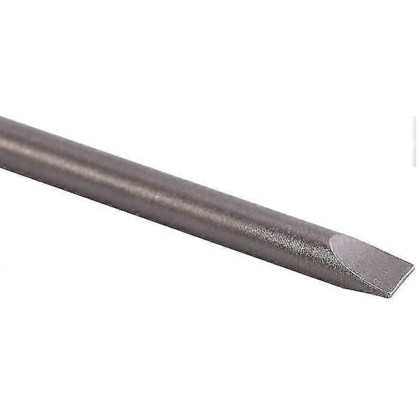 4 stk. Magnetisk S2 Stål Legering Flat Head Skrutrekker Bits 1/4\" 100mm