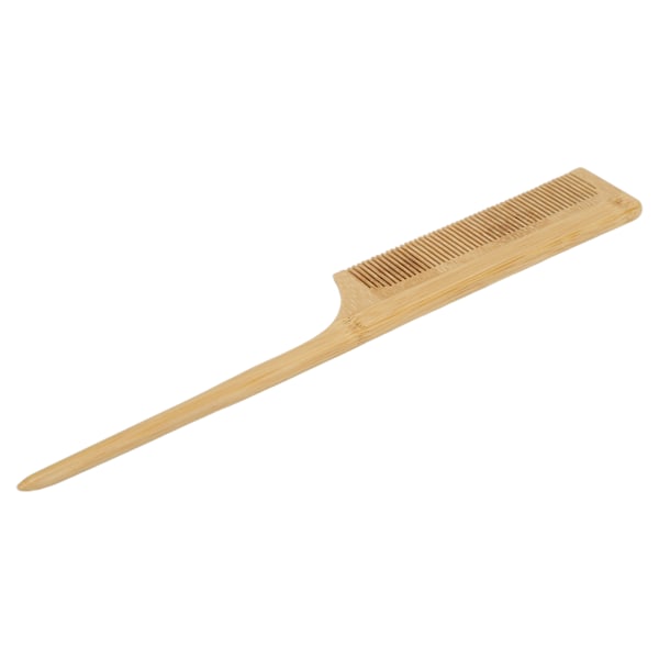Bamboo Beard Comb Professional Home Kampaamo Pehmeät hampaat Hiusten irrotuskampa muotoilutyökalu miehille naisille