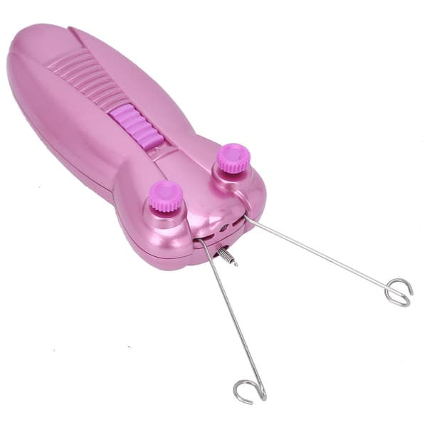 Elektrisk tråd-epilator for kvinner, hårfjerner med bomullstråd for ansikt og kropp, EU-plugg 100-240V