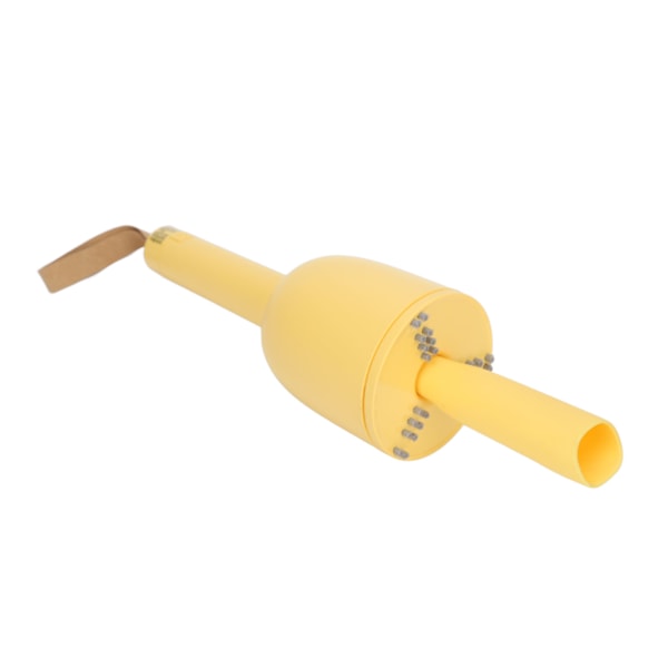 Mini støvsuger 360° rotation Mini skrivebordsstøvsuger Mute stor sugekraft USB opladning håndholdt støvsuger til negle sofa gul