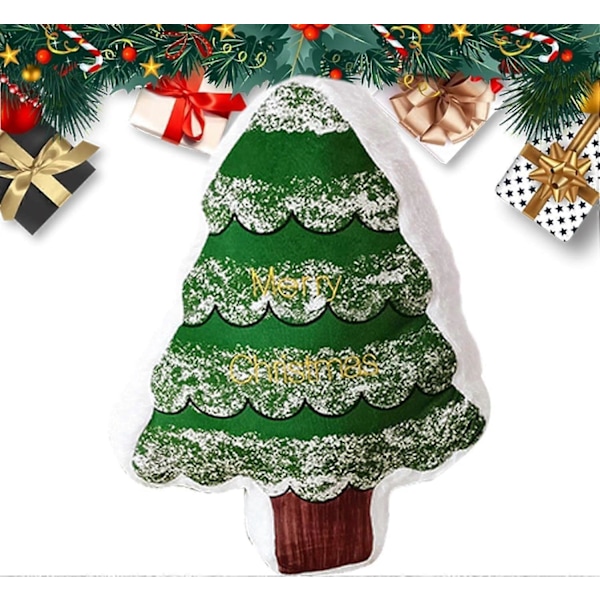 Julgranskudde - God Jul Fyllda Kuddar(C)