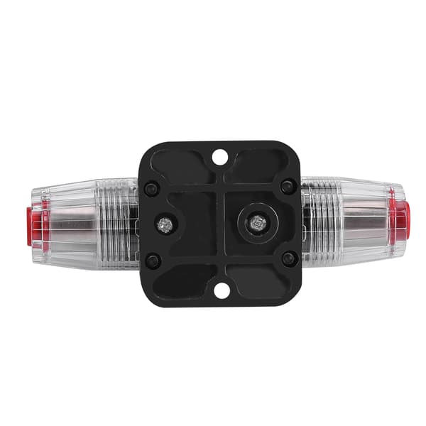 DC12V-24V Bil Kredsløbsafbryder Reset Inline Sikring Inverter Audio/Video System Beskyttelse (20A)