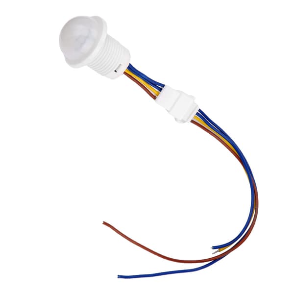 Mr HW06A LED Automatisk Infraröd Rörelsesensor Kontrollbrytare 1-40W 35*25mm
