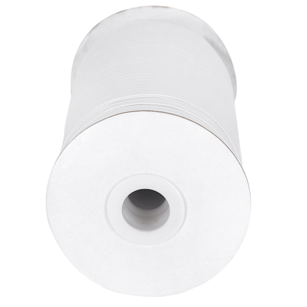 Elastiskt band gör-det-själv-band-rep Hög elasticitet Kläder Sömnad Broderitillbehör 180MWhite