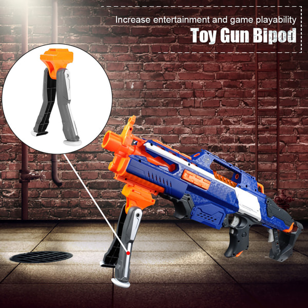 Taktiskt hopfällbart gevär Bipod-ställ för Soft Bullet Gun Toy