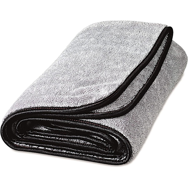 Microfiber Car Wash Towel - Absorbent Cleaning Cloth for Cars, Thick Coral Fleece, Double-sided