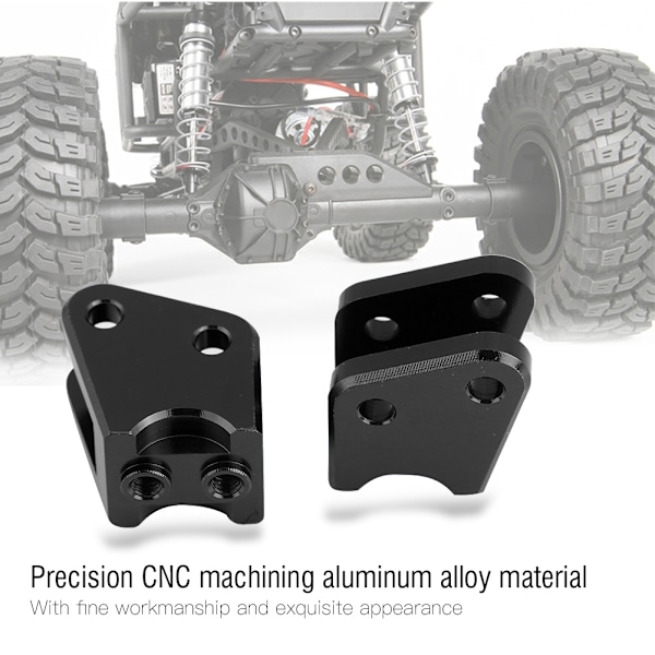 Aluminiumlegering Trekkstang Sete for AXIAL Wraith AX90056 RC Crawler Bil (Svart)