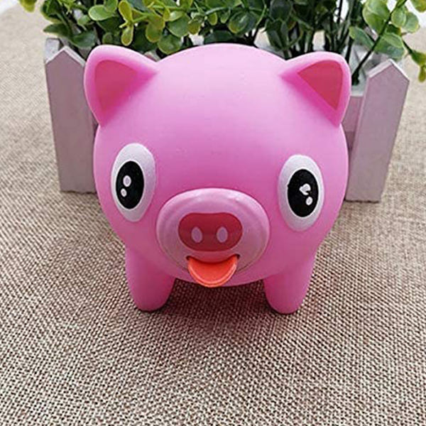 Puhuva eläinpallo PVC-kieli ulos stressiä lievittävä pehmeä pallolelu lapsille