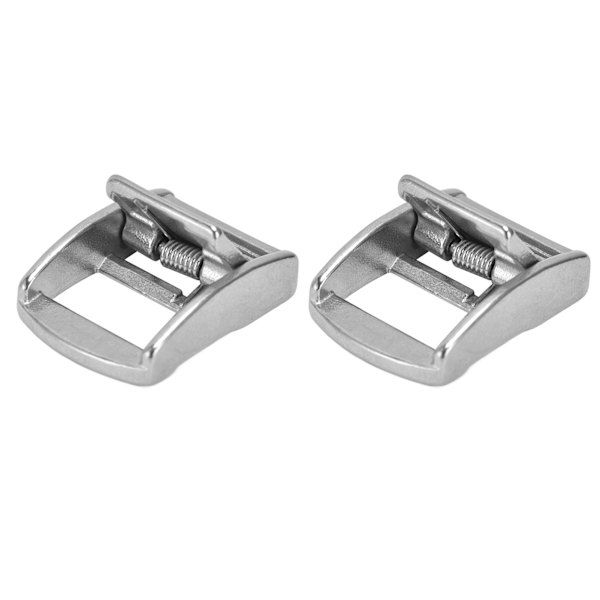 2st Pressspännen 316 Fjäderlåsspänne i rostfritt stål Lätt vävspännare 27mm