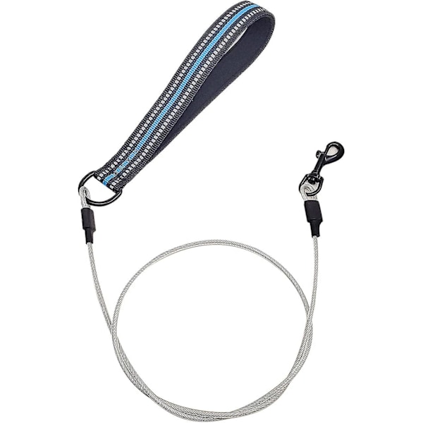 Polstret håndtak hundetyggekobbel - Blå, for små, mellomstore og store hunder
