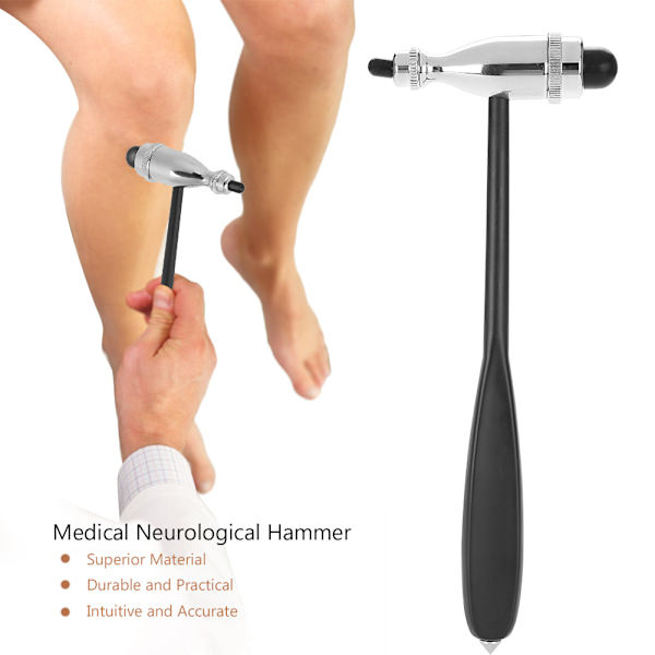 Medisinsk nevrologisk hammer for muskelrefleksdiagnostikk - Helsepleieperkusjon