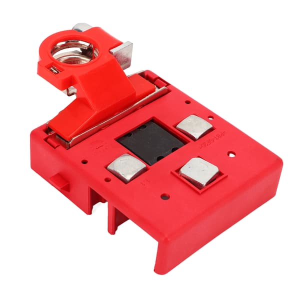 Batteridistribusjonsterminal 32V 400A Hurtigutløser Sikret Klemme Kobling 3 Studs for Caravan