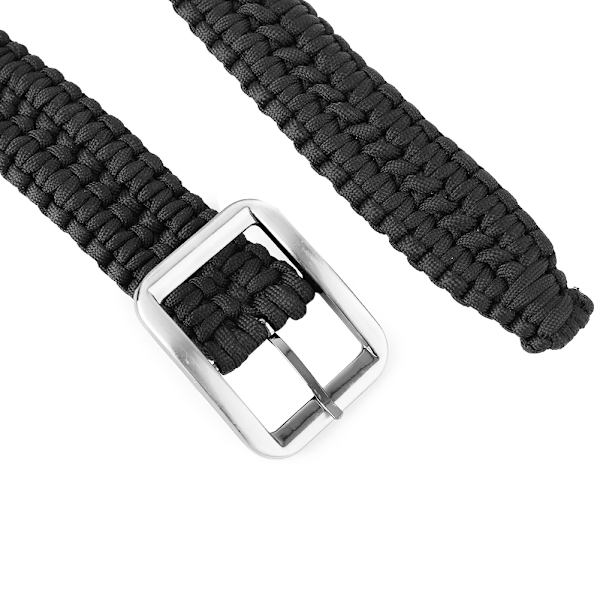 Outdoor Survival Paracord Belt - viktig camping-, fottur- og båtutstyr