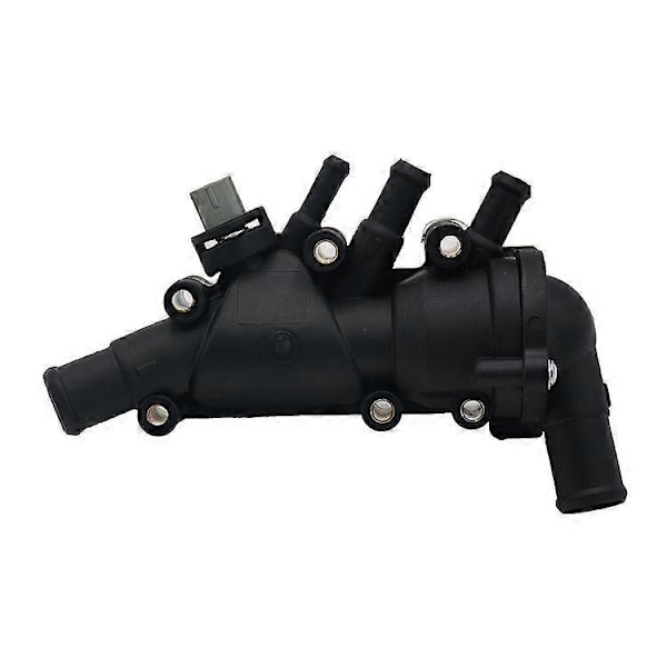 Termostat + hus + kontakt XS6E8 A586AG til 02-08 Ford KA 1.3 1.6 DURATEC, OE:1337823 XS6E8A586AH