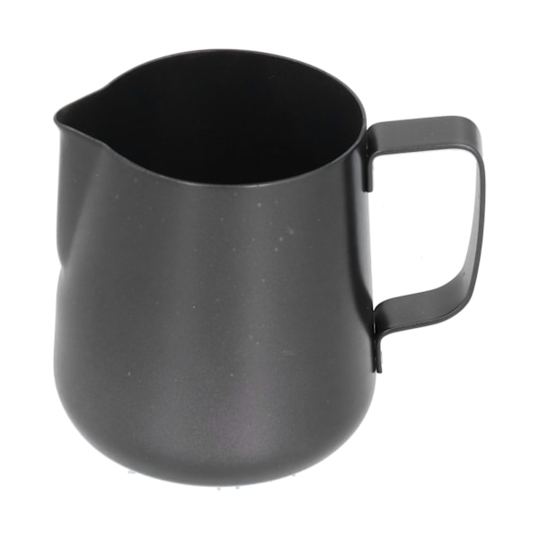 Tykk skumkopp i rustfritt stål Kaffe Art Mugge Melkeskummende kanne med spiss tut350ML