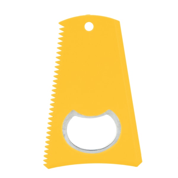 Kvalitets bærbart surfbrætbræt vokskamfjerner rengøringsværktøj (gul)