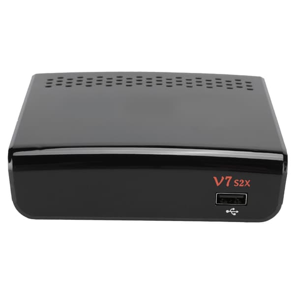 Høykvalitets Set Top Box STB utstyrstilbehørstøtte for DVBs S2/S2X 100240V (svart US)
