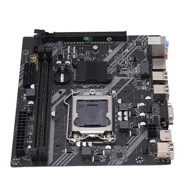 Tietokoneen emolevy 100M verkkokortti 1155-nastainen kaksikanavainen DDR3-muisti Quad Core I3 I5 I7 Office -pöytäkoneen emolevylle