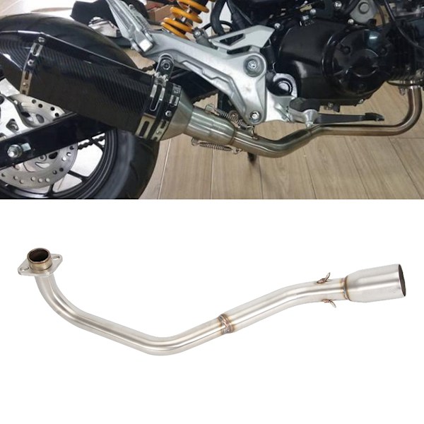 Motorcykel Modifikation Udledning Mellemled Rør Passer til HONDA MSX125 2013-2019