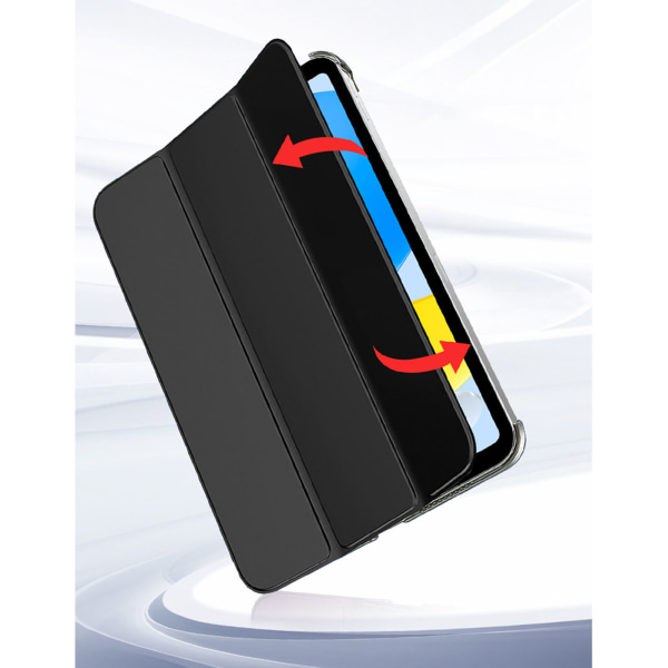 Tabletcover til IOS Tablet 10 til 10,9 tommer stærk magnet Intelligent Hibernation Frosted PU læder tablettaske