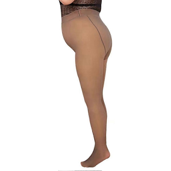 Tights Sheer Women - Falska Genomskinliga Varma Tights Leggings Sheer Tjocka Tights för Kaffe Hudpenetrerande Strumpor